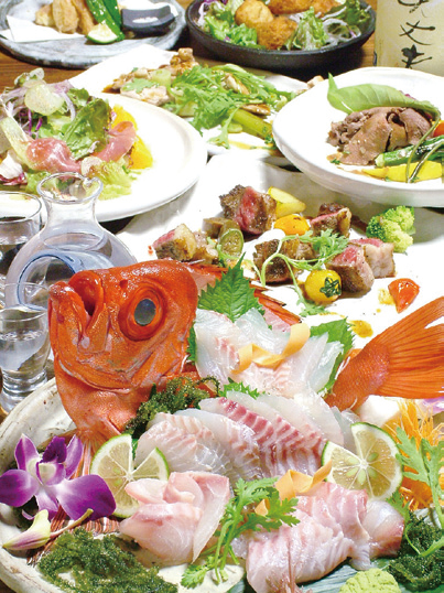 冬の旬な食材を使った贅沢コースを堪能! 冬の旬な食材を使った贅沢コースを堪能!