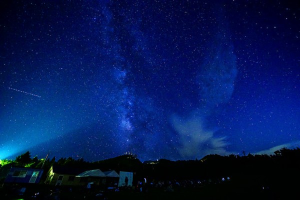 石鎚山スターナイトツアー 星空観測 石鎚山スターナイトツアー 星空観測