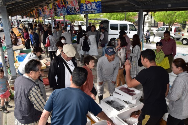 宮窪の漁師市 宮窪の漁師市