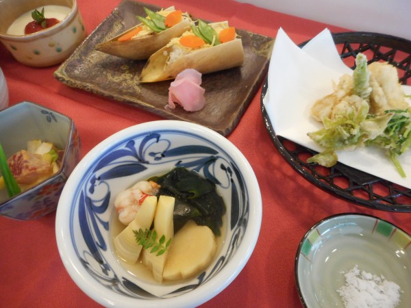 5月の講師料理講座「和食で感じる初夏の香」inヨンデンプラザ松山 5月の講師料理講座「和食で感じる初夏の香」inヨンデンプラザ松山