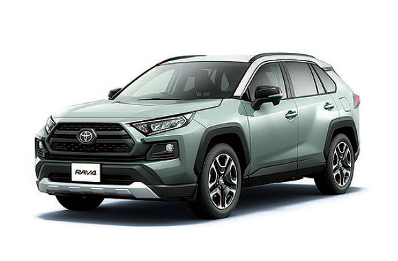 フルモデルチェンジした新型RAV4 フルモデルチェンジした新型RAV4