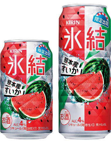 「キリン 氷結® 熊本産すいか」新発売! 「キリン 氷結® 熊本産すいか」新発売!