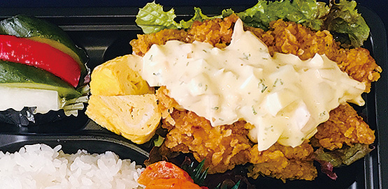 「チキン弁当」が新登場! 「チキン弁当」が新登場!