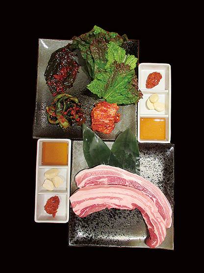 極上の「甘トロ豚サムギョプサル」 極上の「甘トロ豚サムギョプサル」