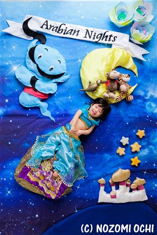 おひるねアート撮影会(アラビアンナイト&ハンバーガー) おひるねアート撮影会(アラビアンナイト&ハンバーガー)