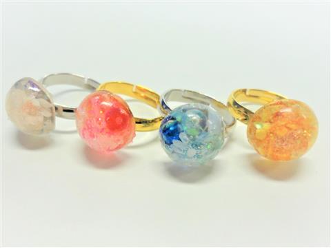 2日間限定☆レジンでお花の指輪をつくろう 2日間限定☆レジンでお花の指輪をつくろう
