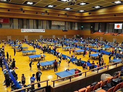 坊っちゃんカップ第13回道後温泉卓球大会