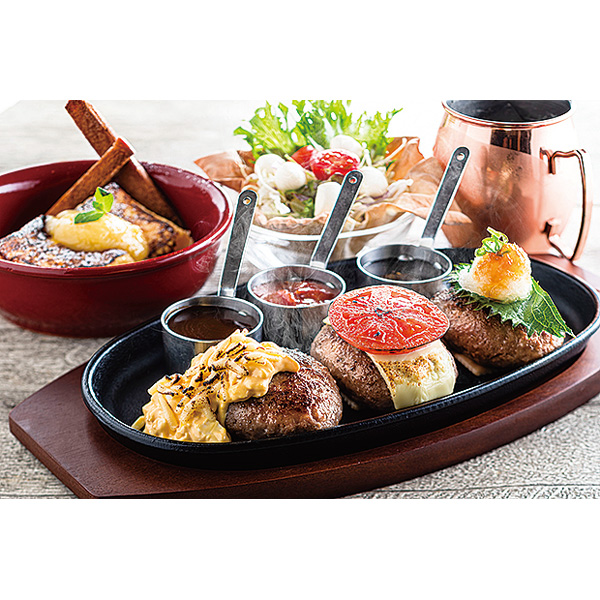 ハンバーグ&フレンチトーストはひふ ハンバーグ&フレンチトーストはひふ