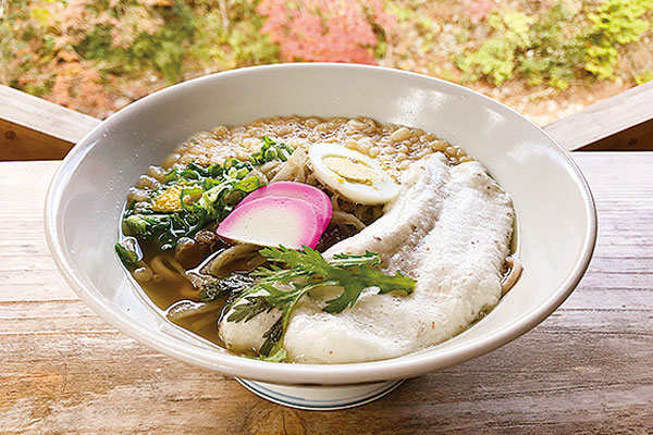 「自然薯山かけそば」冬季限定販売