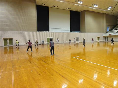 愛媛県武道館 ラケットテニス教室