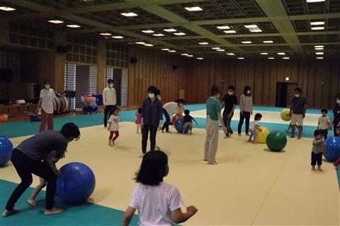 愛媛県武道館親子健康づくり教室