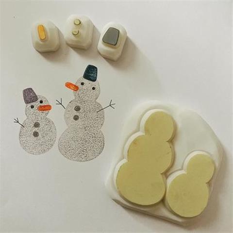 消しゴムはんこ作り ＝クリスマス＆お正月＝