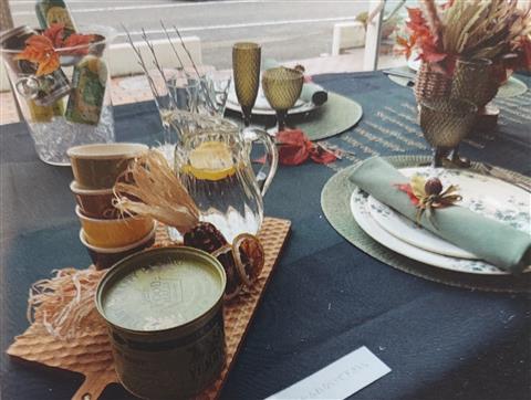 テーブルコーディネート展「四季を楽しむ食卓」～食器の浜陶のうつわを使って～