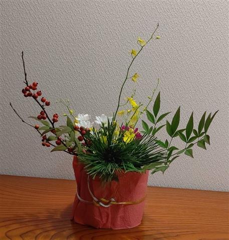 新春を彩るお正月花