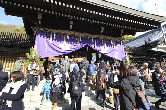 愛媛縣護國神社 初詣