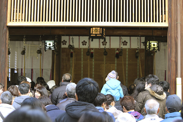 愛媛縣護國神社 初詣