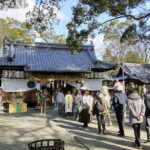 高忍日賣神社 初詣