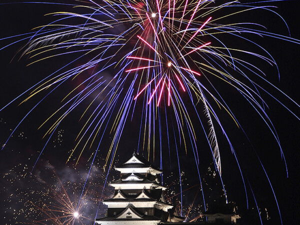 大洲川まつり花火大会冬の陣