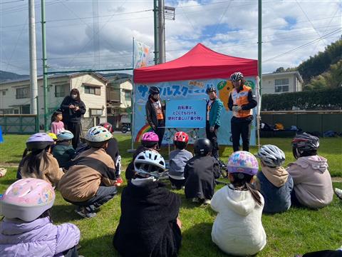 みきゃんサイクルスクール補助輪はずしクラス（今治会場）