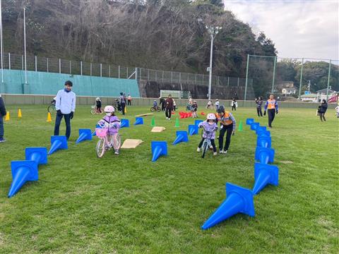 みきゃんサイクルスクール補助輪はずしクラス（今治会場）