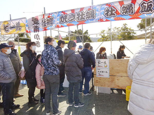 あいなん冬の大特産品市「牡蠣まつり」