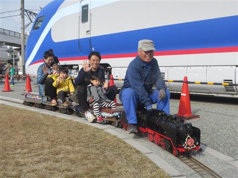 ミニＳＬ乗車会