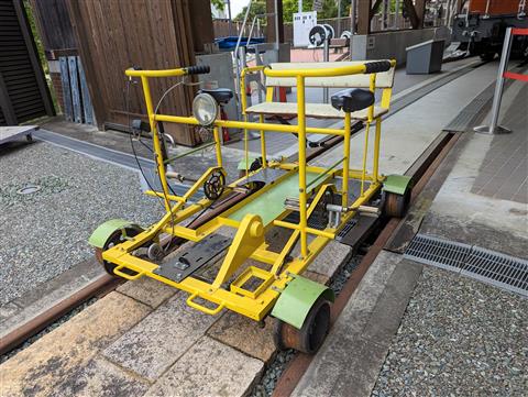 軌道自転車体験運転会 軌道自転車体験運転会