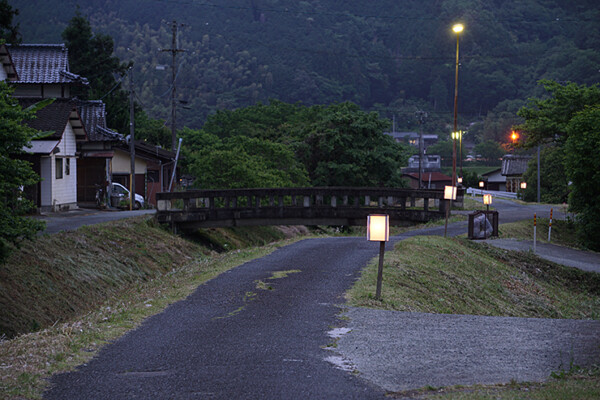 柿原川のホタル