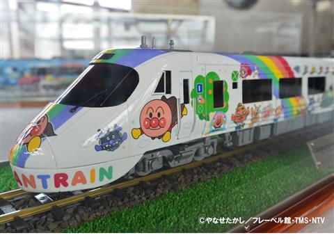 夏休み・アンパンマン列車模型展