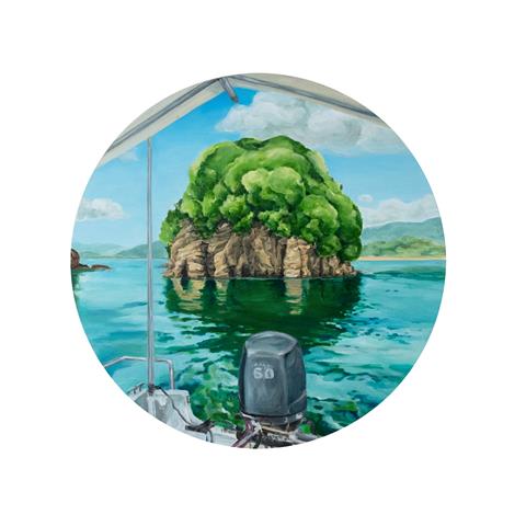 村上佳苗「島の景・夏」
