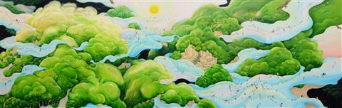 村上佳苗「島の景・夏」