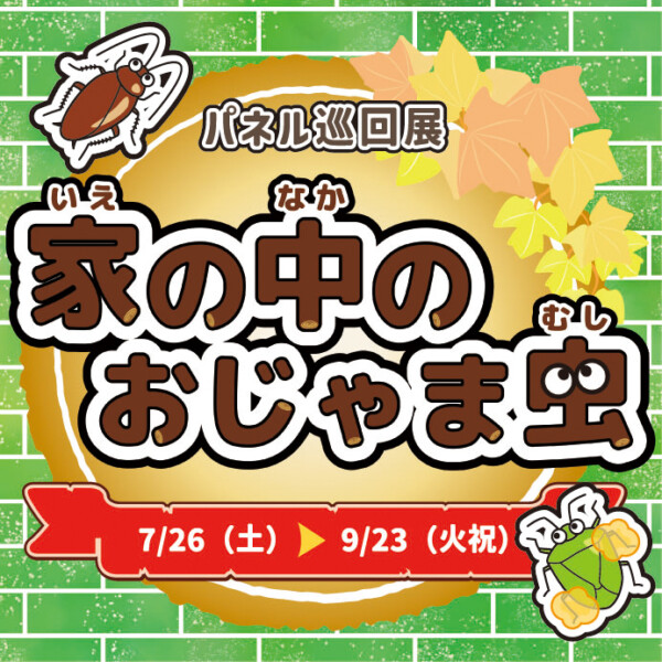 パネル巡回展「家の中のおじゃま虫」