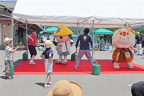 家族で楽しむほっちょ市