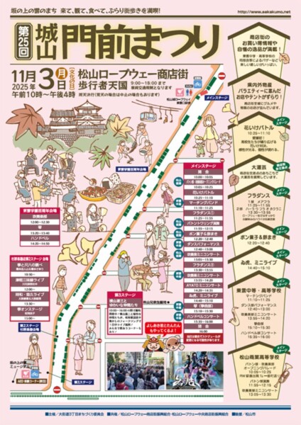 城山門前まつり