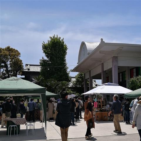 豊圓寺 喫茶と秋の青空法話
