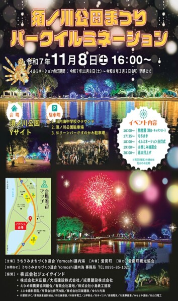 須ノ川公園まつり パークイルミネーション