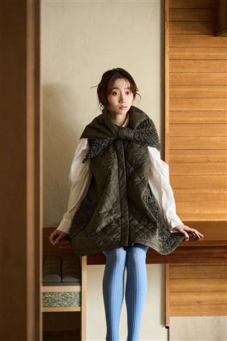 「伝統を紡ぐ」NUNO ×cucuri（2つのブランドの洋服の展示）