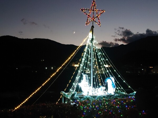虹の森公園おさかな館クリスマスイベント ナイトアクアリウム・ウィンターイルミネーション・ダイバーサンタ