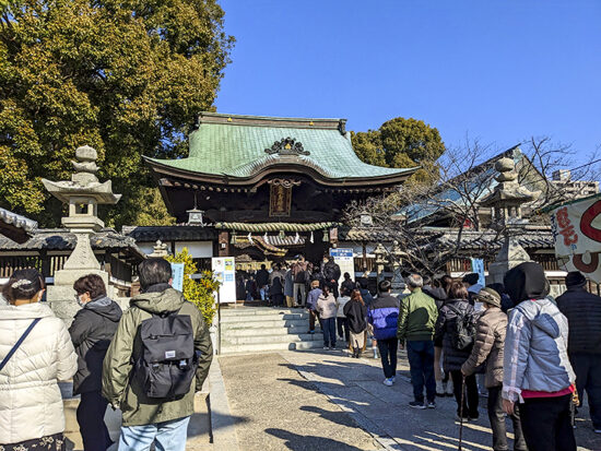 三津嚴島神社 初詣