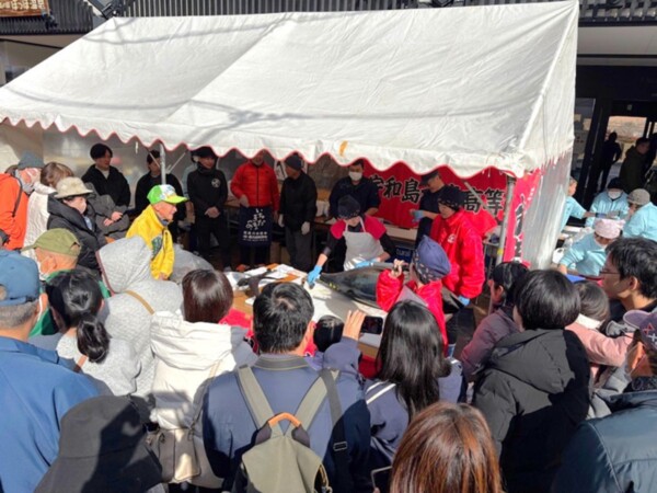 予土線駅前マルシェ