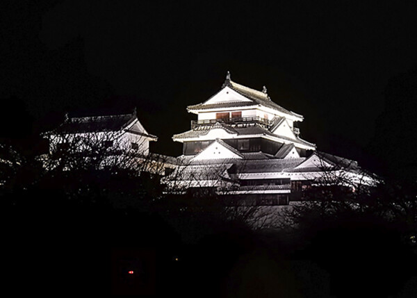 松山城お城のお正月