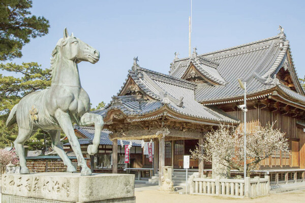 綱敷天満神社 初詣