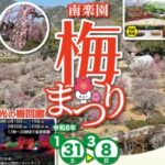 南楽園梅まつり