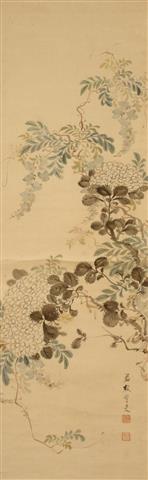 続木君樵《花之図》/愛媛県美術館蔵 愛媛県美術館コレクションによる おでかけ美術館