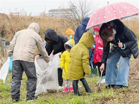 みんなで石手川を美しくしよう We Love 石手川 河川大清掃